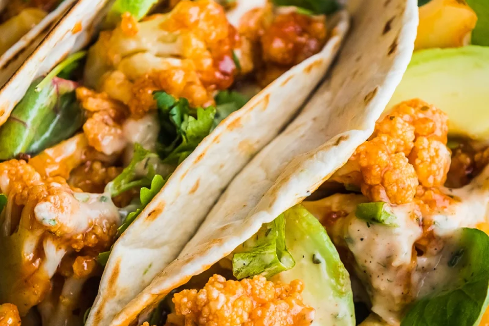 tacos de coliflor